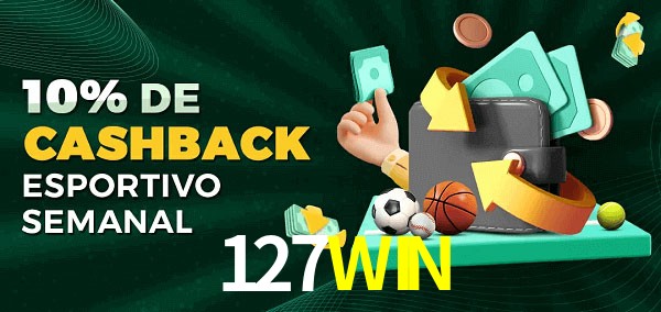 10% de bônus de cashback na 127WIN